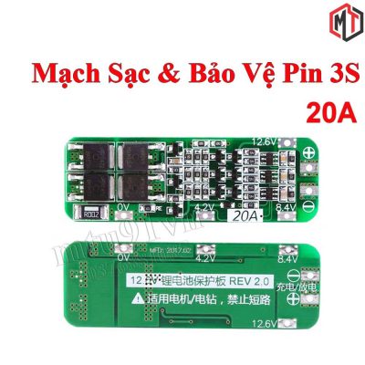 Mạch-sạc-pin-3S---Sạc-cân-bằng-và-bảo-vệ-pin-18650