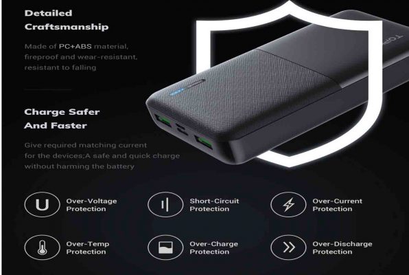 3-Sạc Dự Phòng TOPK I2009 20000mAh