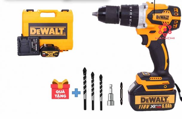 máy khoan pin dewalt