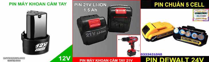 tieu chi lua chon dung luong pin cho may khoan pin