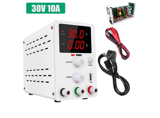 4- Bộ nguồn điều chỉnh điện áp - dòng điện 30V 10A
