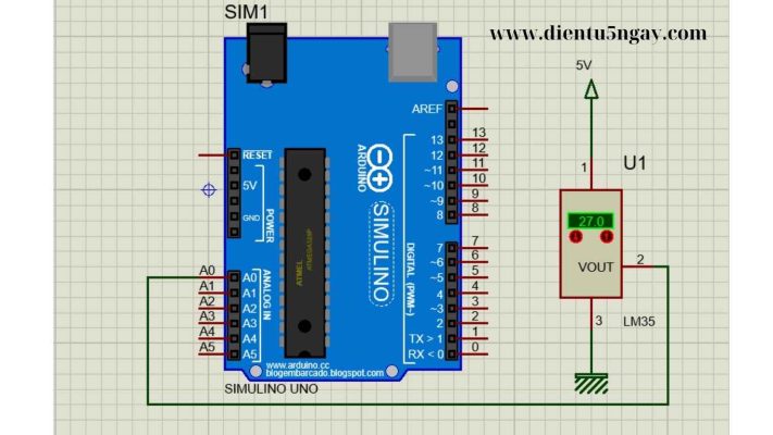 Cách Sử Dụng Cảm Biến Nhiệt Độ LM35 Với Arduino